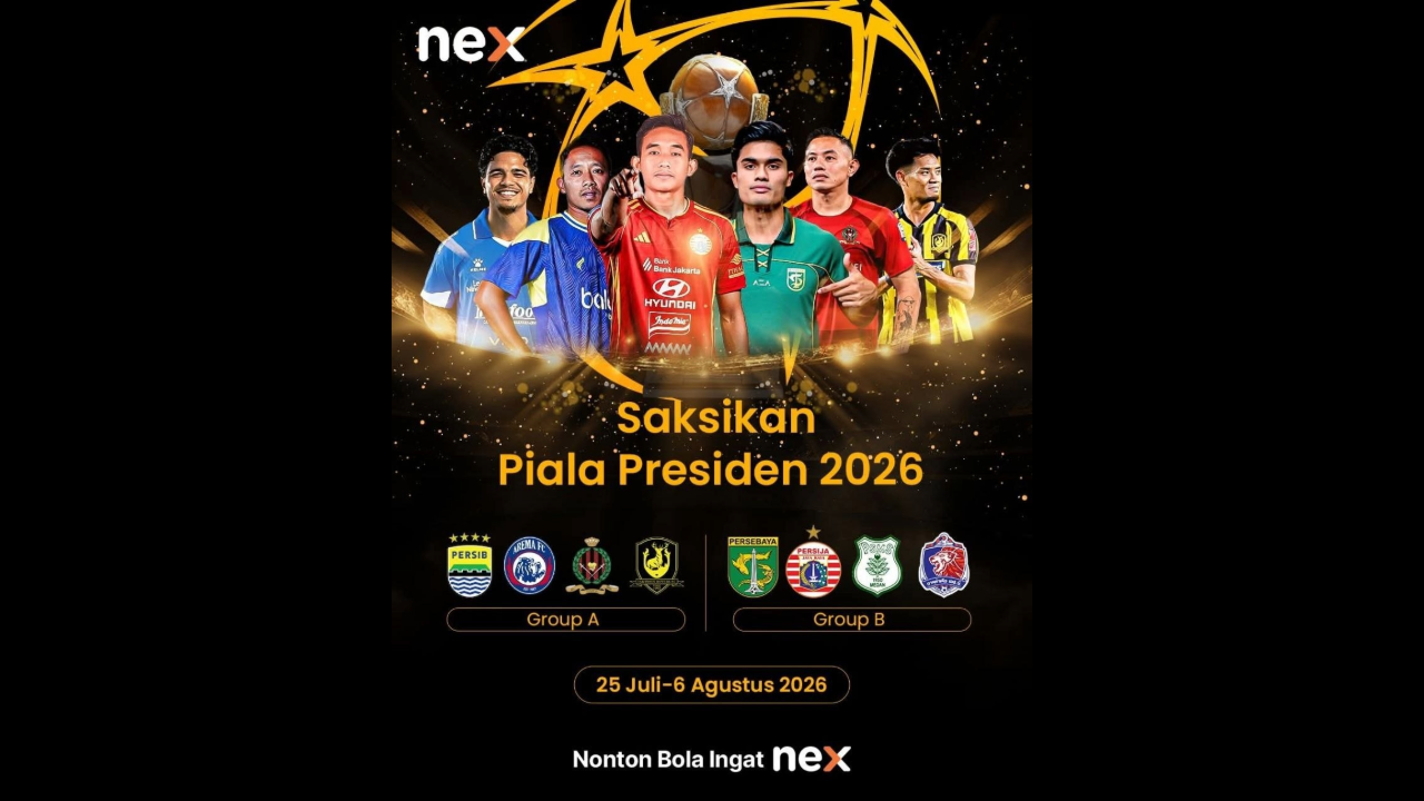 Paket Piala Presiden 2026 Nex Parabola