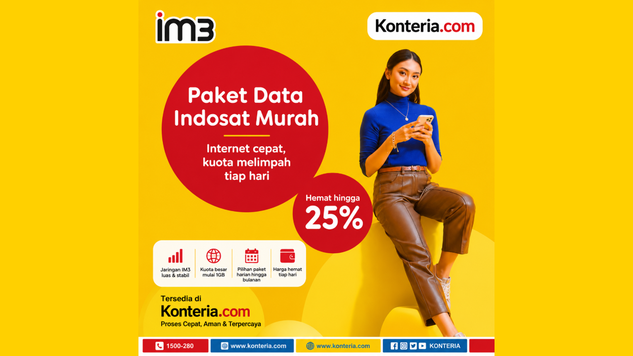 Order Kuota Internet Indosat Istimewa Murah