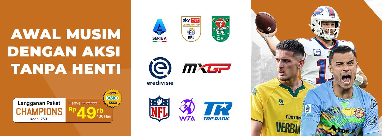 Paket Champions Nex Parabola Harga Diskon